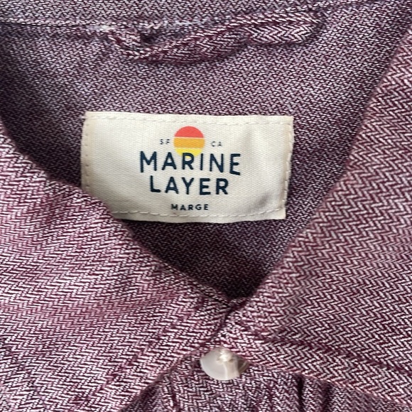 Marine Layer men’s long sleeve button down - super soft! - Picture 3 of 3